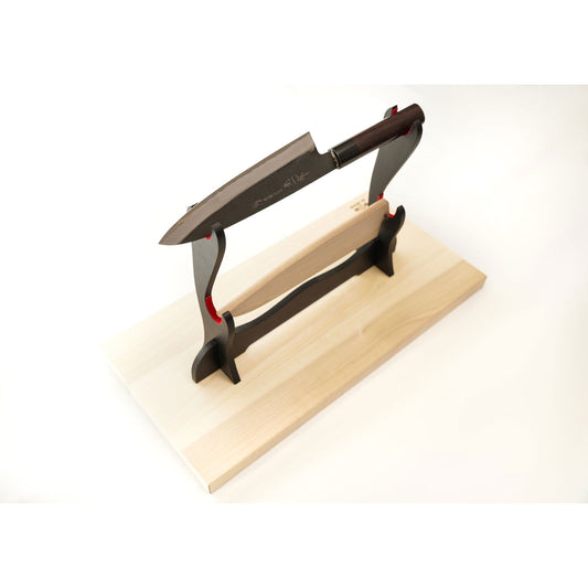 Koichi Morimoto Shirogami #2 Kurouchi Gyuto, 200 mm - Shinobi Industries -  -  - 