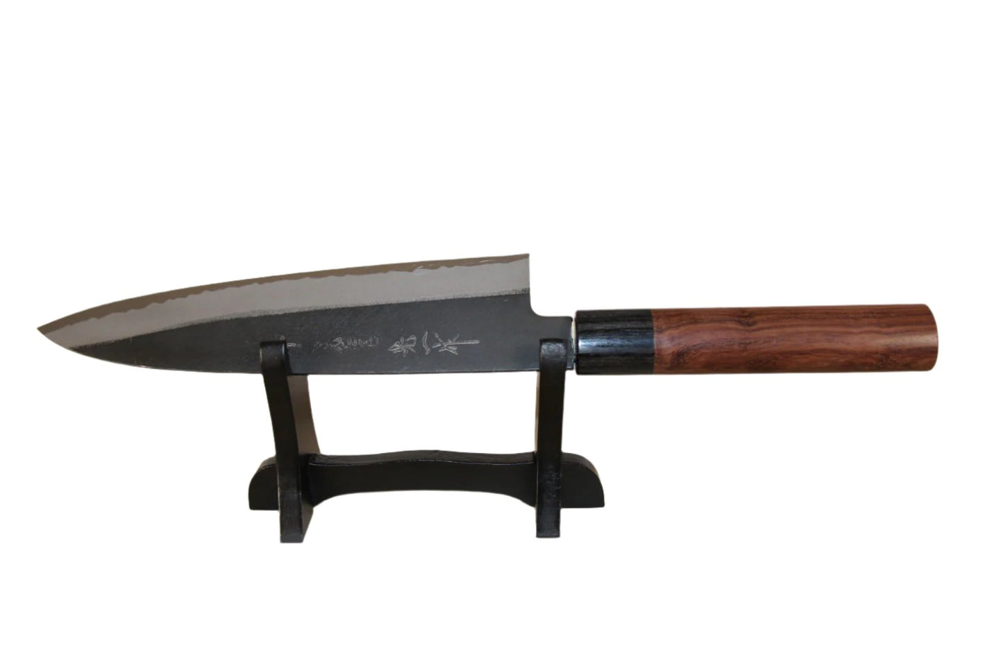Koichi Morimoto Shirogami #2 Kurouchi Gyuto, 200 mm - Shinobi Industries -  -  - 