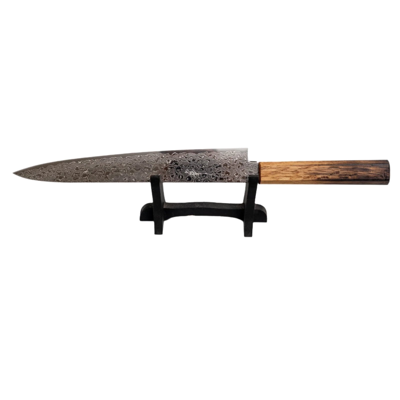 Koujin Hamono ZA-18 Damascus Sujihiki, 240 mm - Shinobi Industries -  -  - 