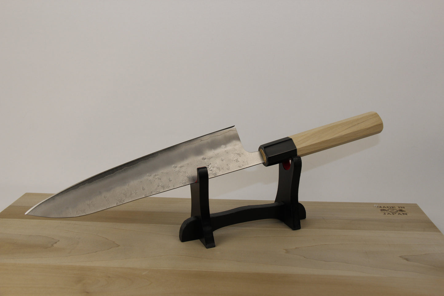 Shinobi Industries Ginsan (銀三) Nashiji Gyuto, 210 mm