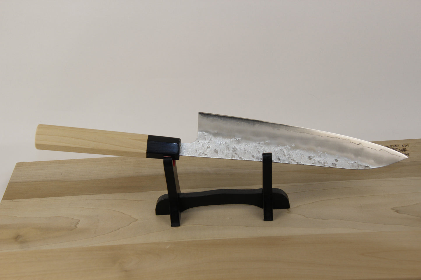 Shinobi Industries Ginsan (銀三) Nashiji Gyuto, 210 mm