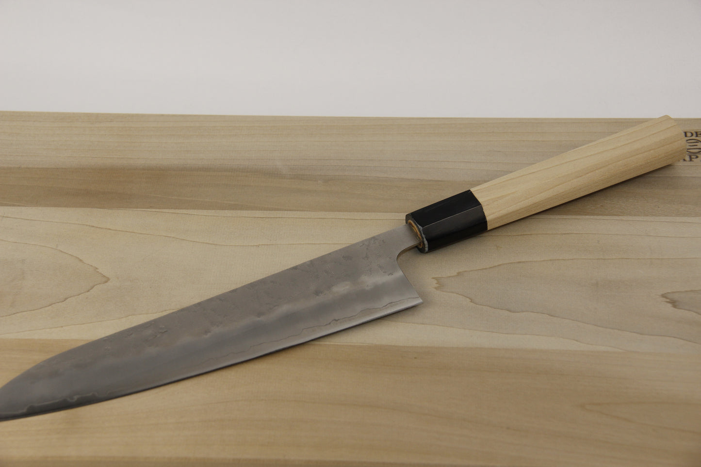 Shinobi Industries Ginsan (銀三) Nashiji Gyuto, 210 mm