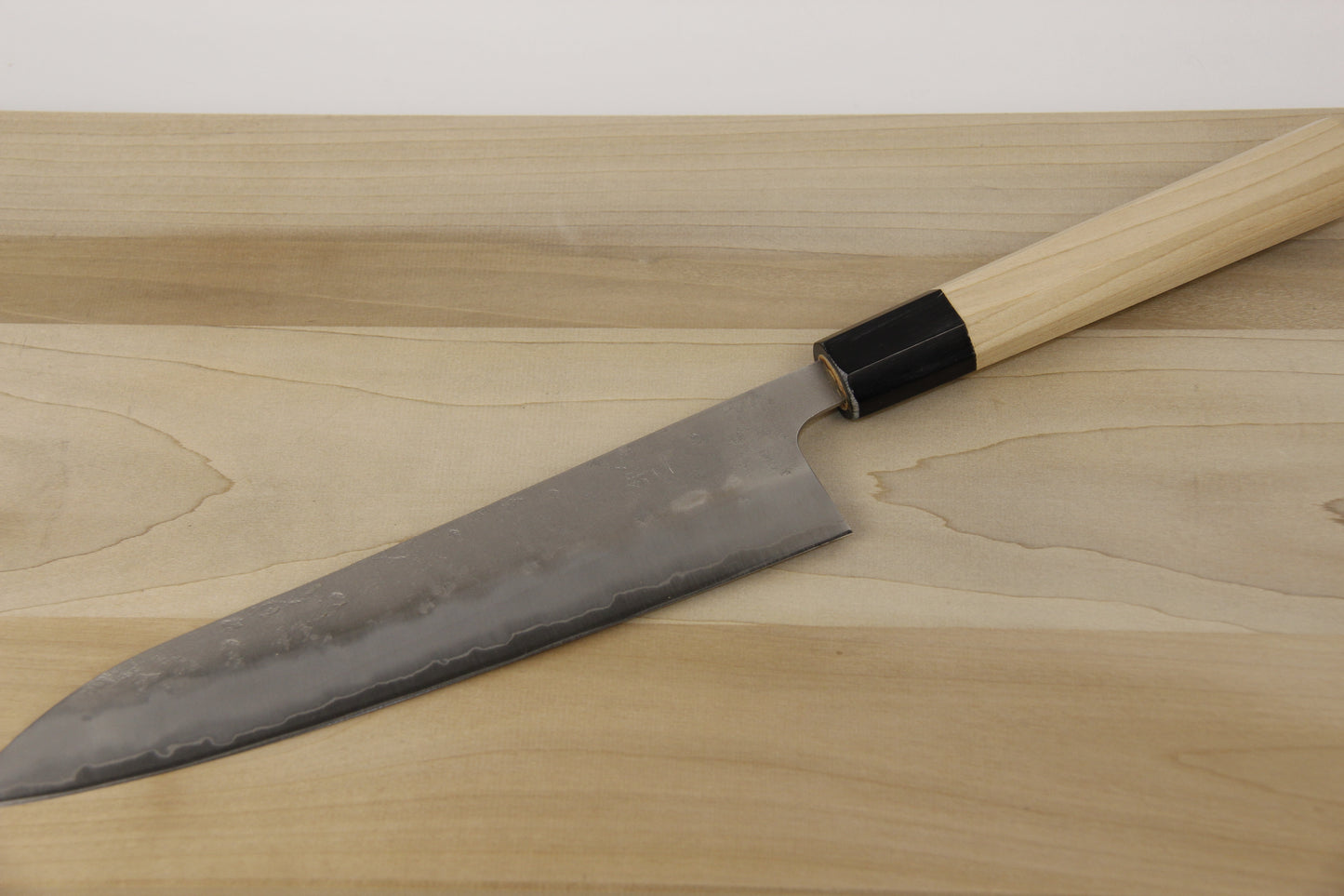 Shinobi Industries Ginsan (銀三) Nashiji Gyuto, 210 mm