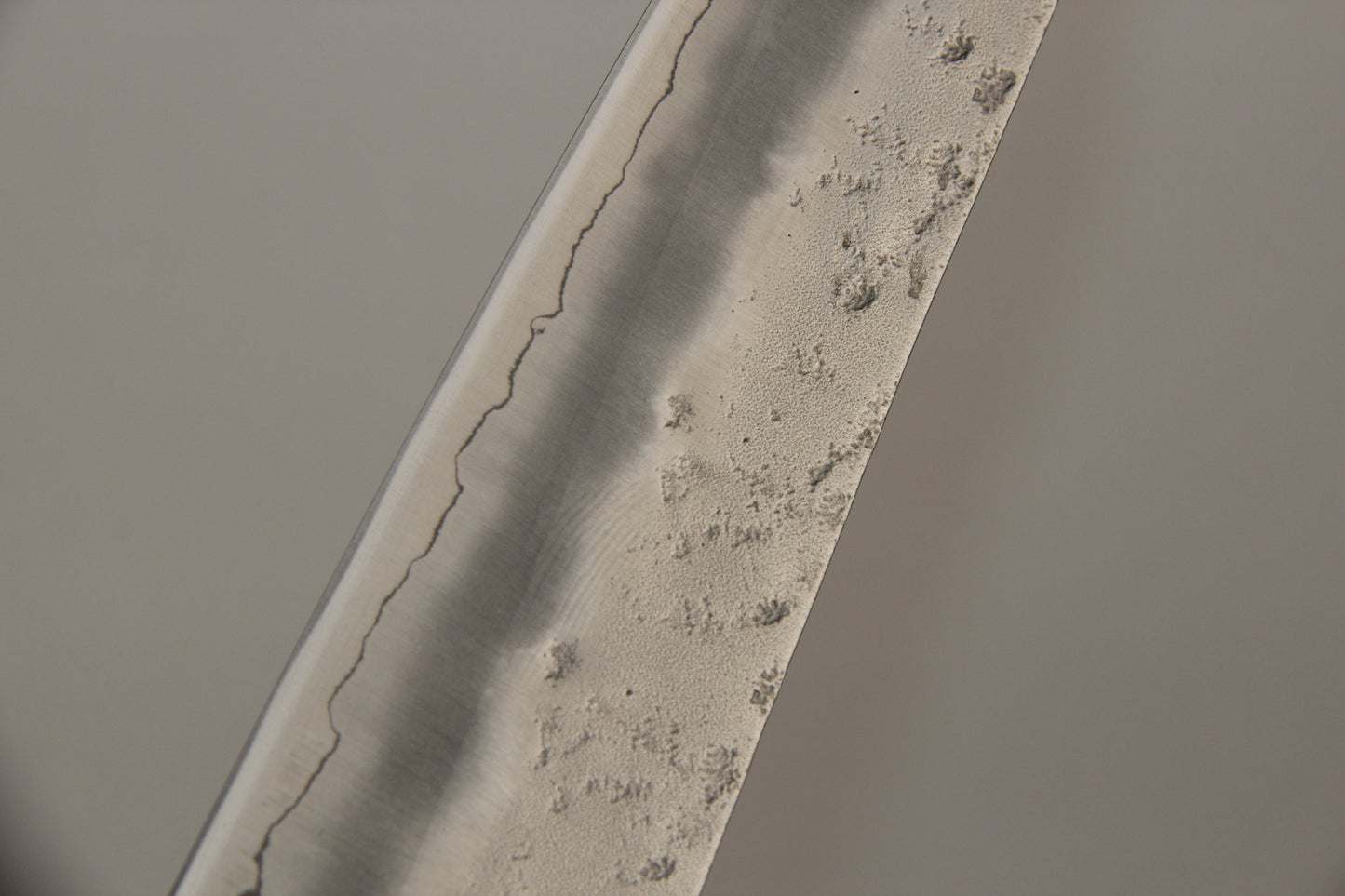 Shinobi Industries Ginsan (銀三) Nashiji Gyuto, 210 mm