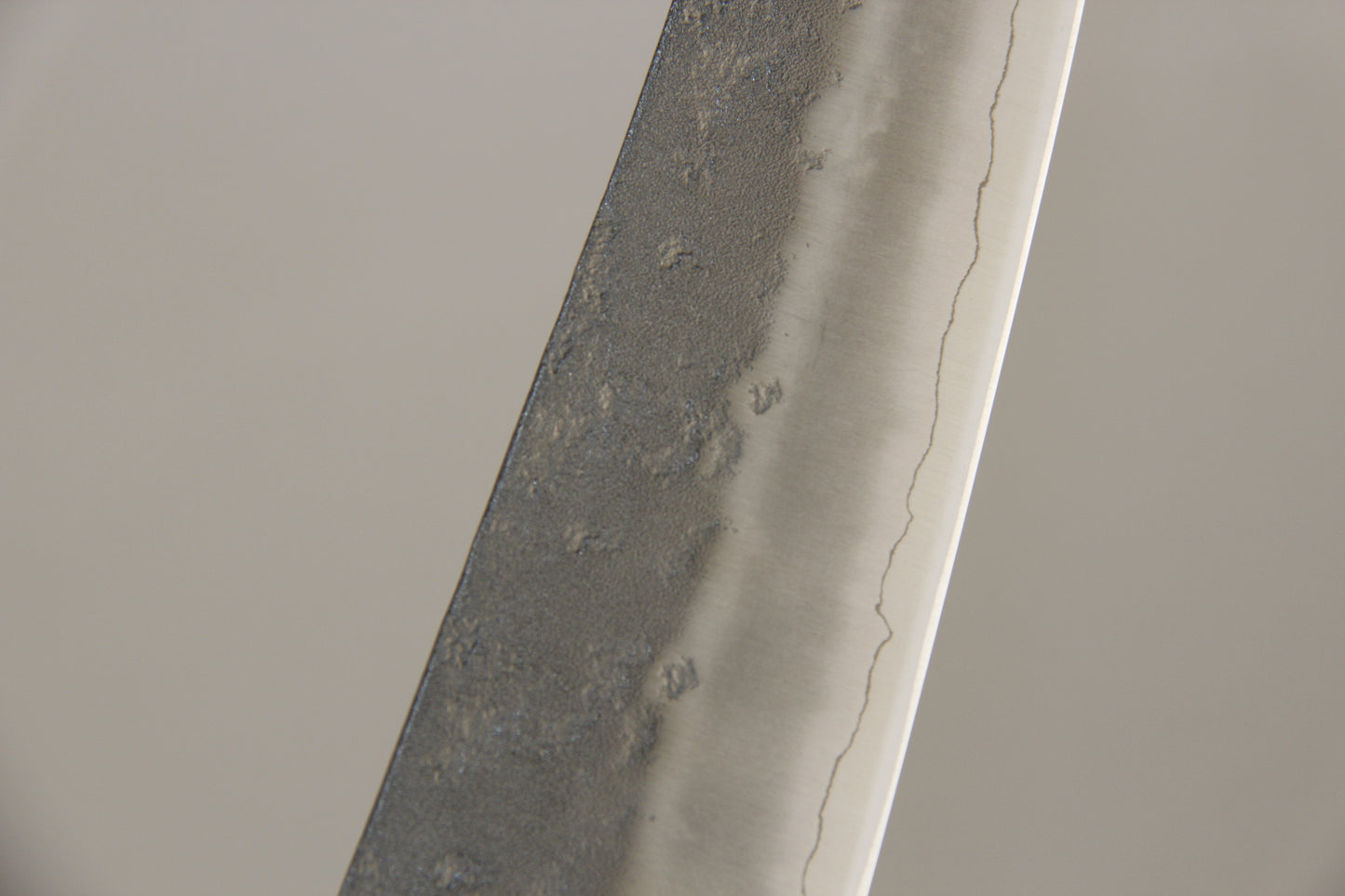 Shinobi Industries Ginsan (銀三) Nashiji Gyuto, 210 mm