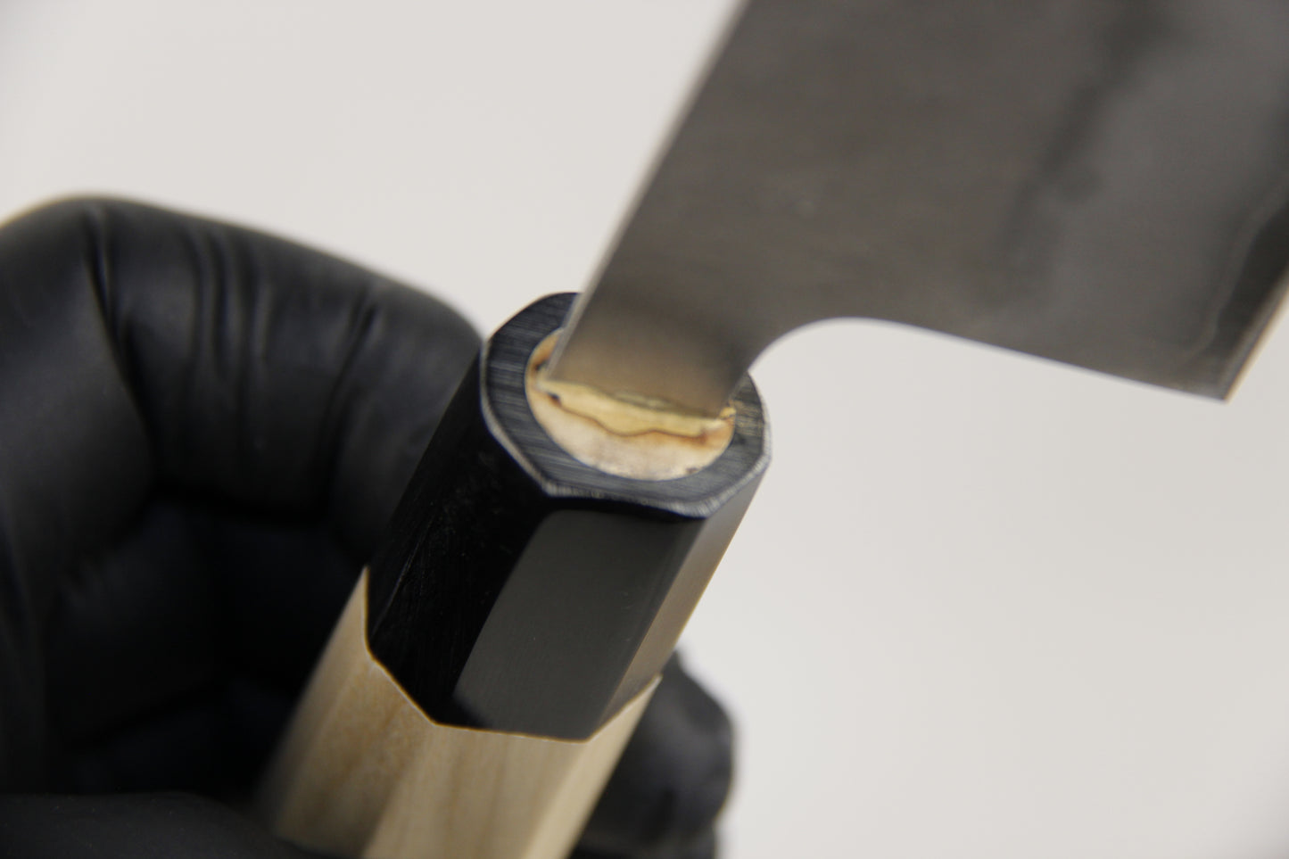 Shinobi Industries Ginsan (銀三) Nashiji Gyuto, 210 mm