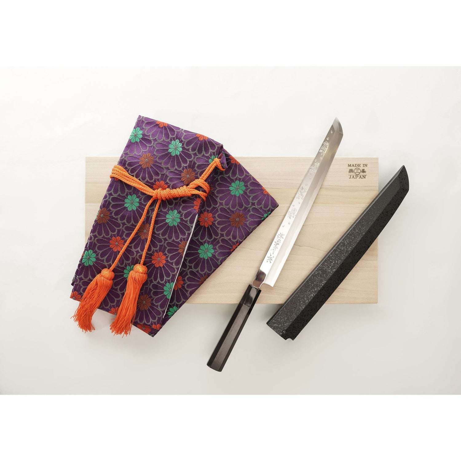 Sakai Takayuki/Michiko Kubota Shirogami #1 Sakimaru Takohiki, Sakura, 300 mm - Shinobi Industries -  -  - 