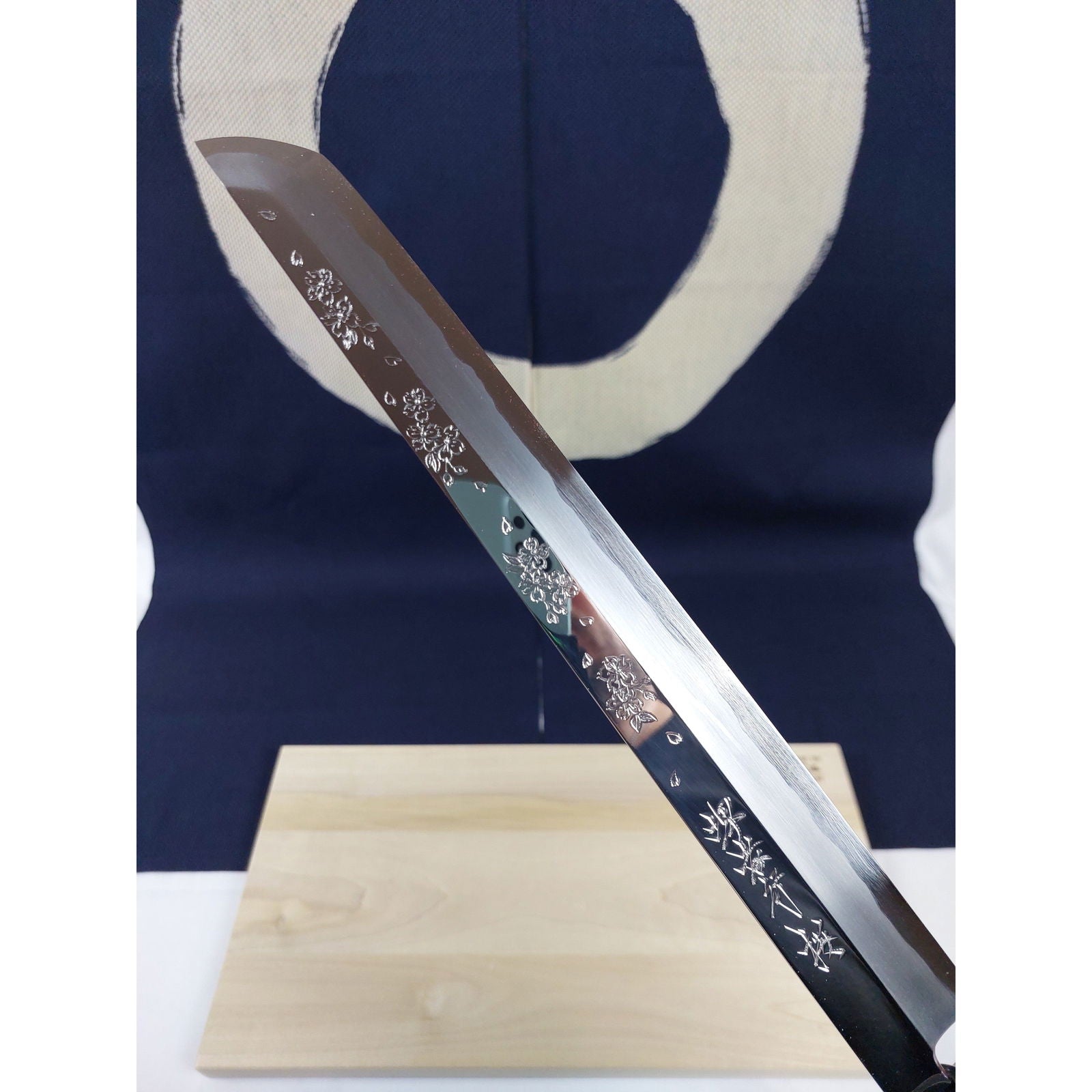 Sakai Takayuki/Michiko Kubota Shirogami #1 Sakimaru Takohiki, Sakura, 300 mm - Shinobi Industries -  -  - 