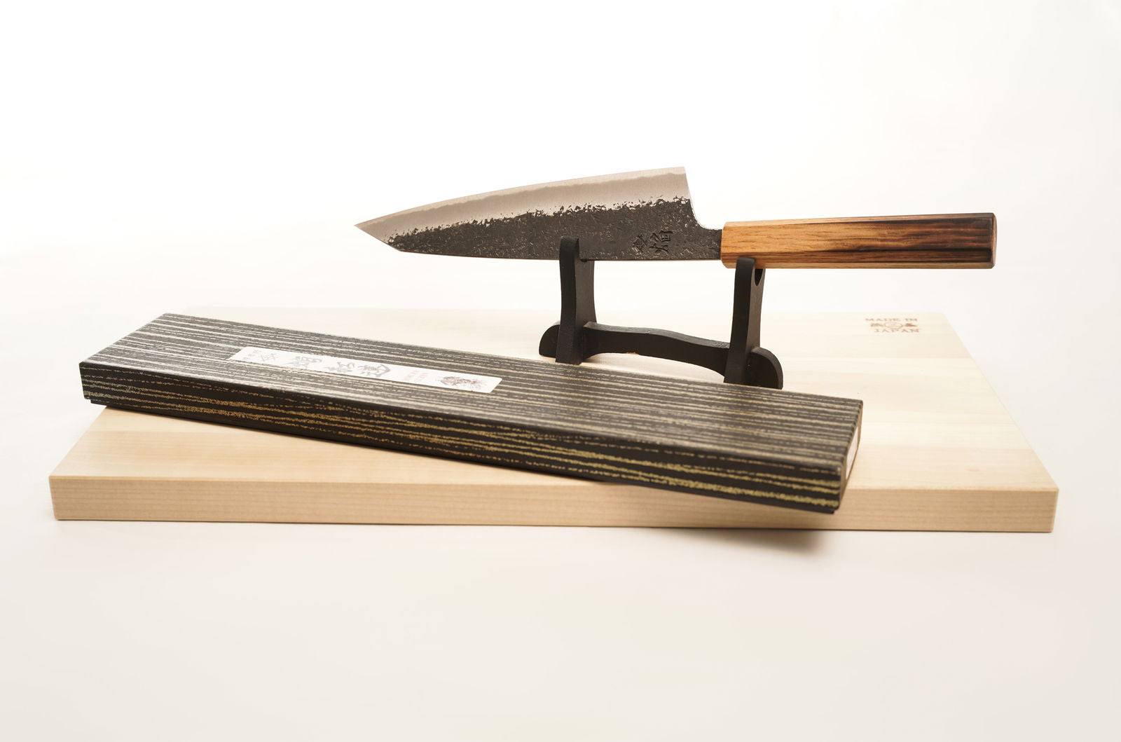 Sakai Takayuki Aogami #2 Homura Guren Kiritsuke Gyuto, 225 mm - Shinobi Industries -  -  - 